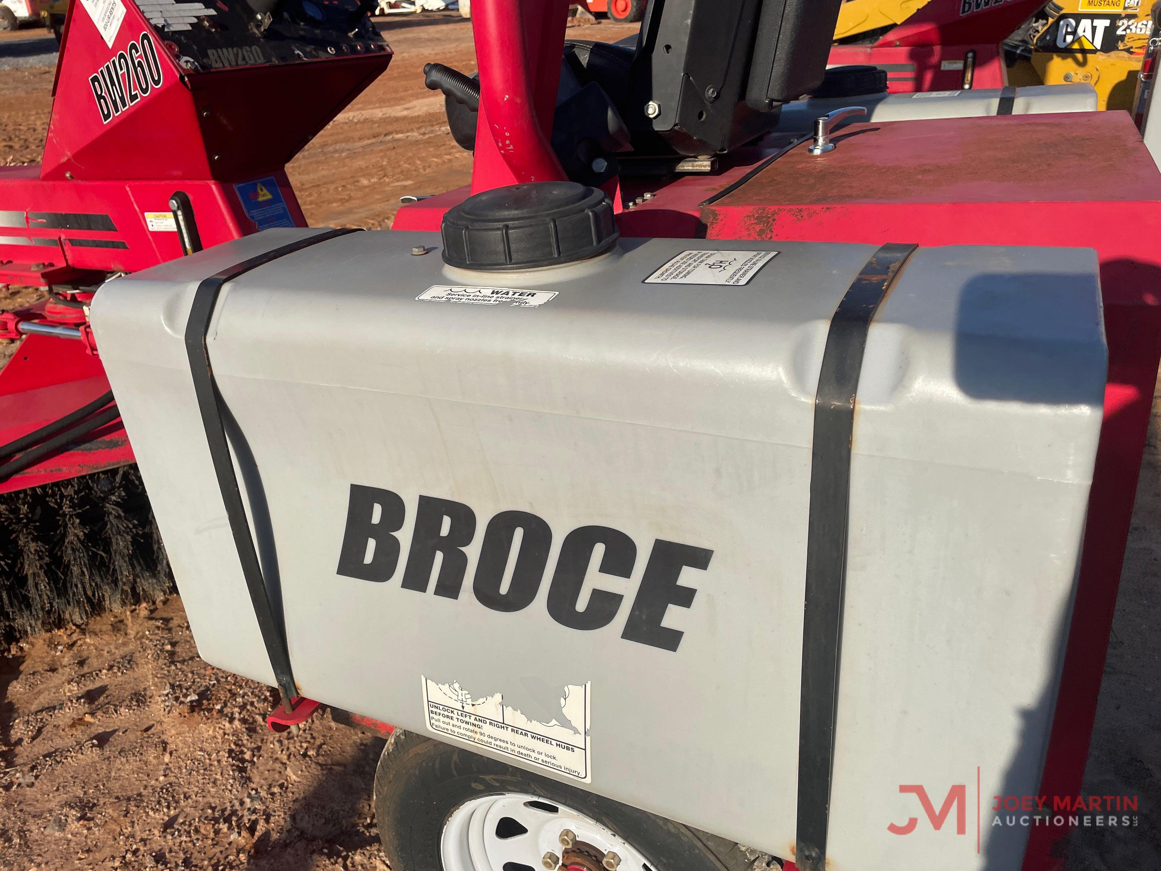 2019 BROCE BW260 TOWABLE SWEEPER