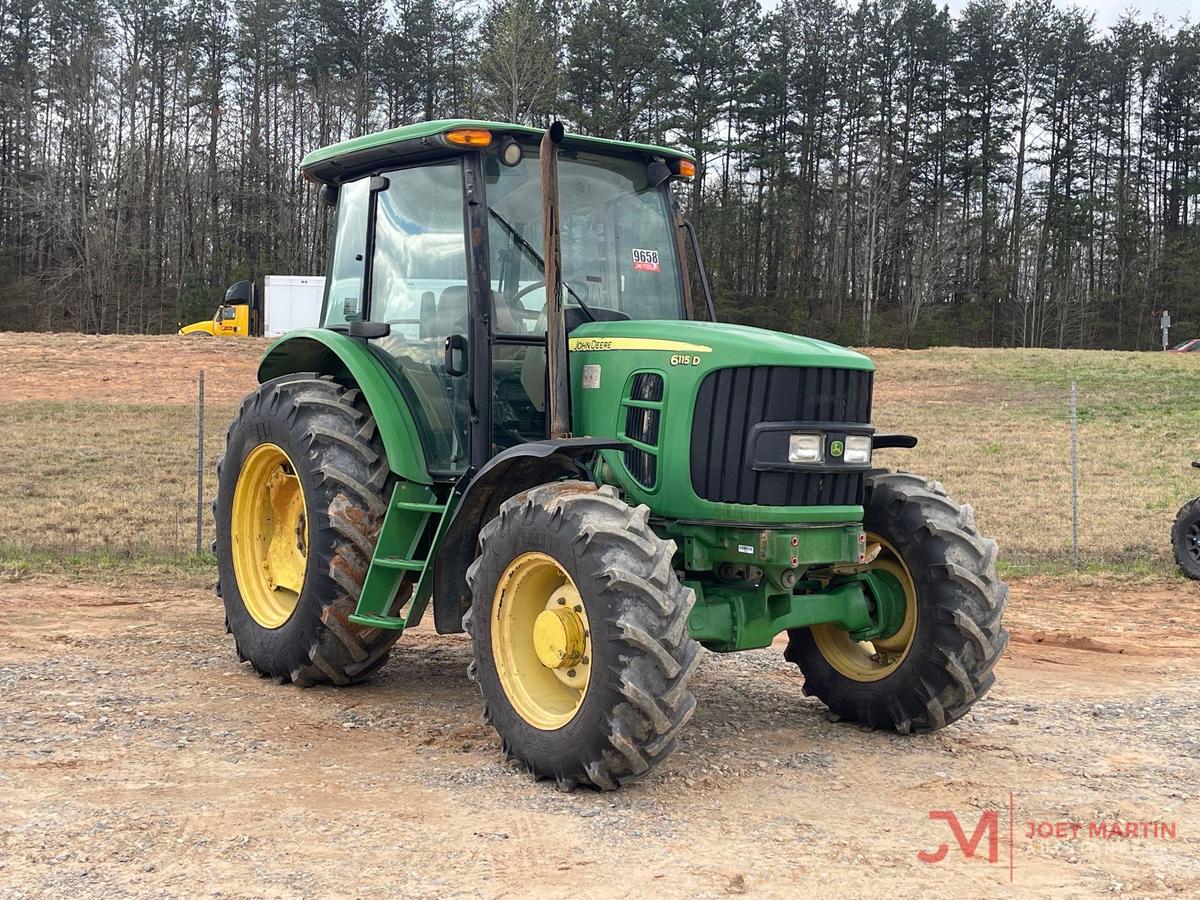 JOHN DEERE 6115D UTILITY TRACTOR