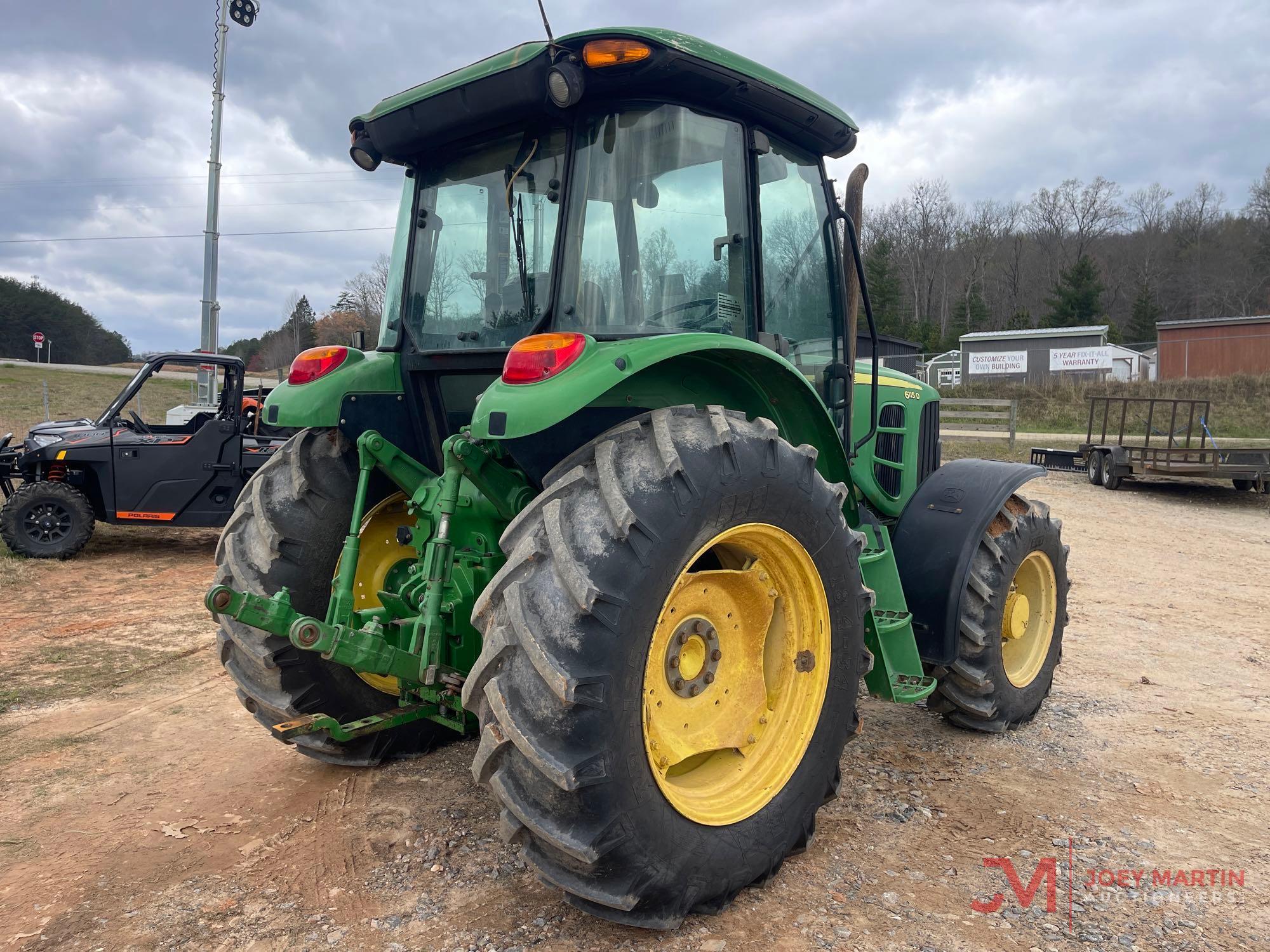 JOHN DEERE 6115D UTILITY TRACTOR