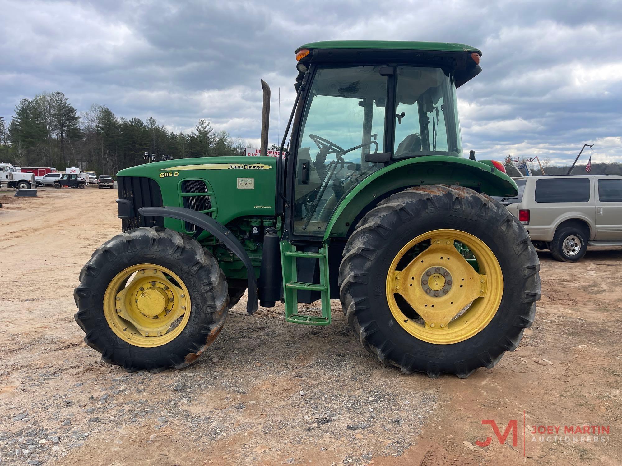 JOHN DEERE 6115D UTILITY TRACTOR