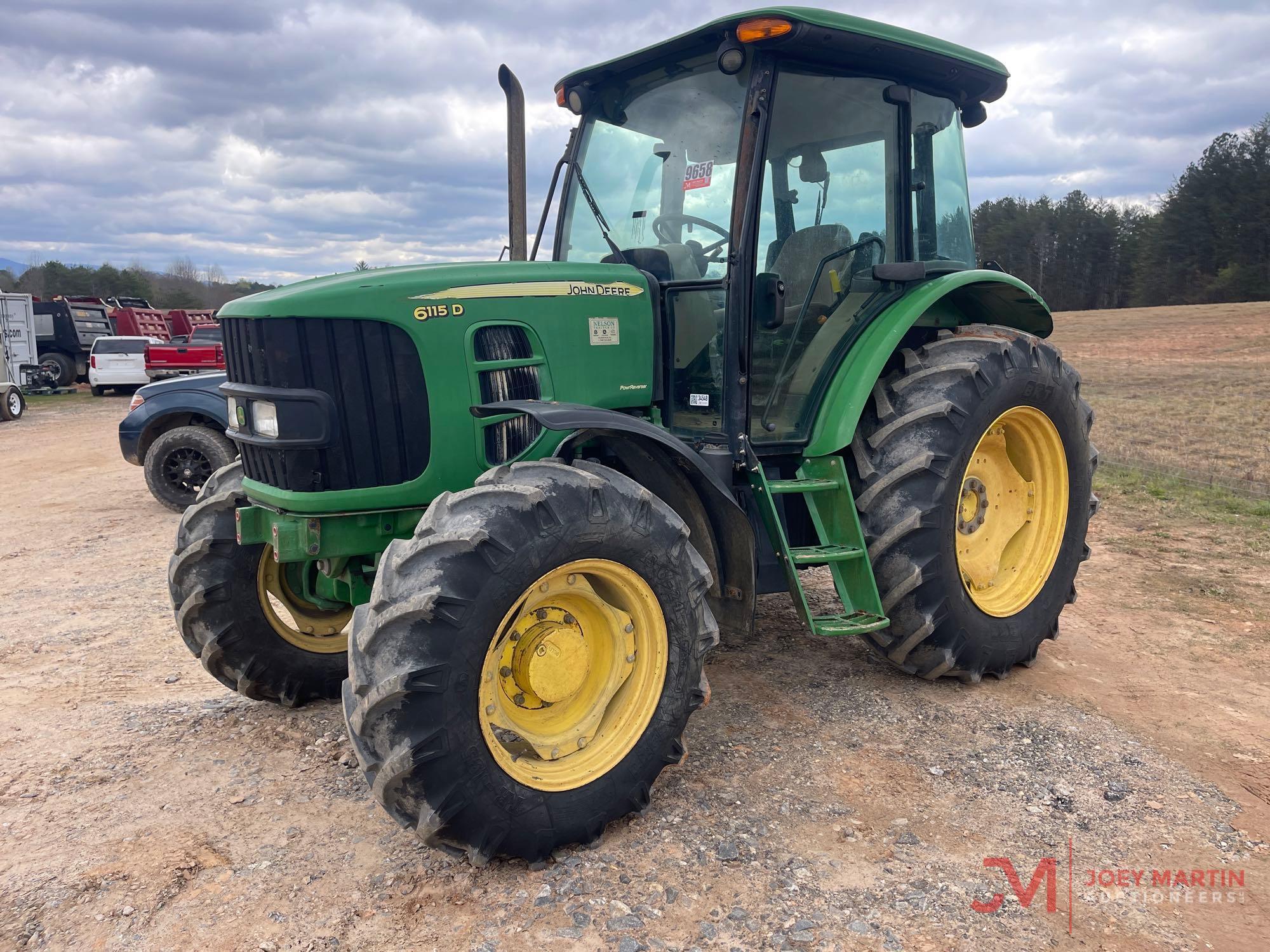 JOHN DEERE 6115D UTILITY TRACTOR