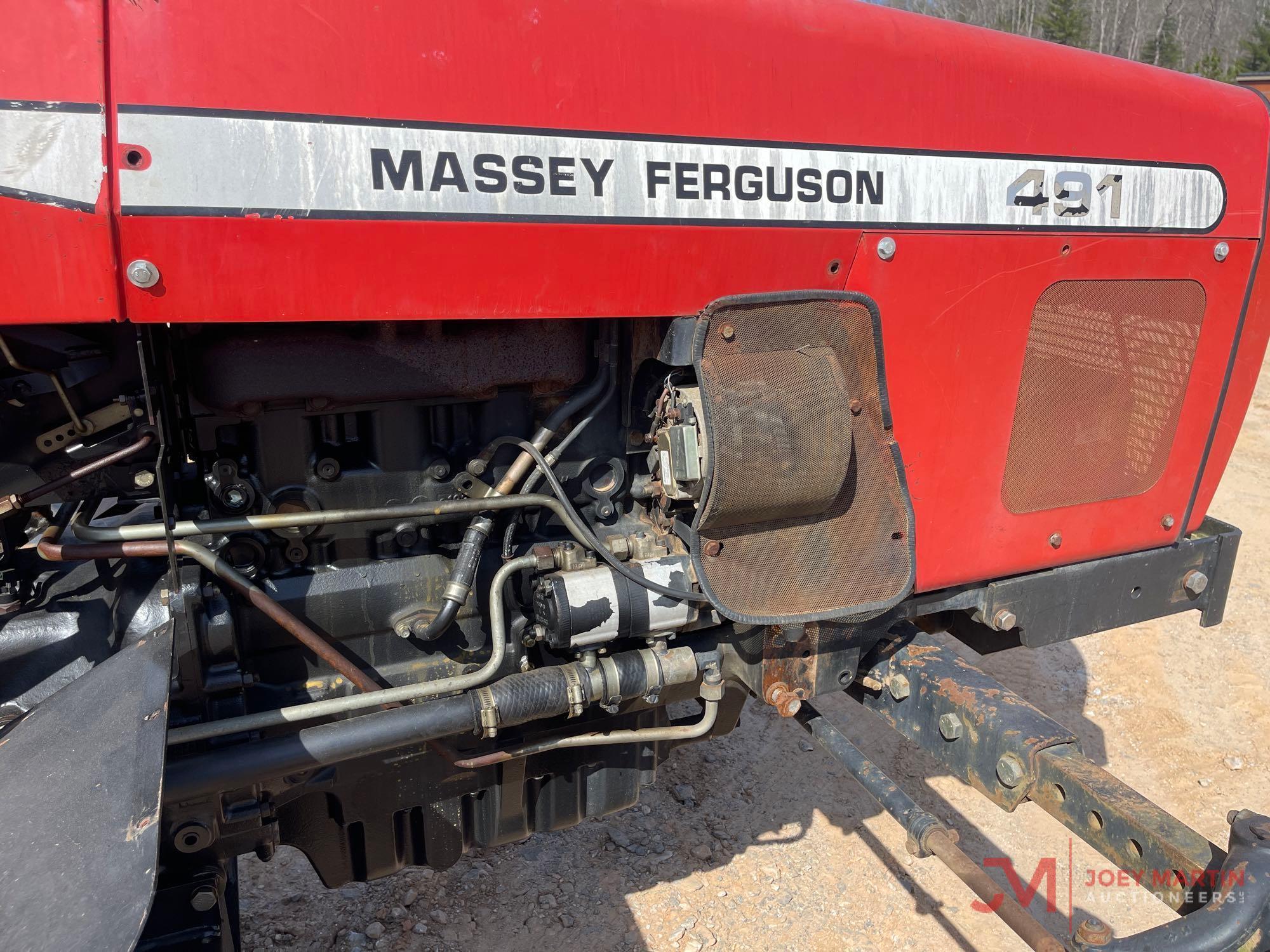 MASSEY FERGUSON 491 AG TRACTOR