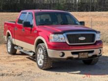 2007 FORD F150 LARIAT PICKUP TRUCK