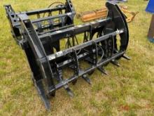 KING KUTTER 60" LOG GRAPPLE SKID STEER ATTACHMENT