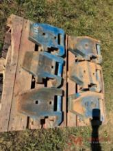 (9) FORD TRACTOR WEIGHTS