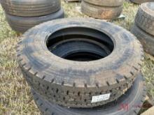 UNUSED YOKOHAMA 285/75 R24.5 TIRES