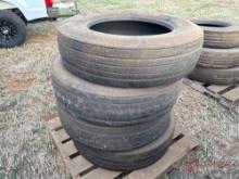 (4) VARIOUS TRUCK TIRES