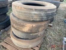 (4) VARIOUS TRUCK TIRES