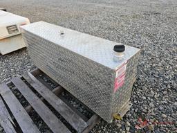 ALUMINUM DIAMOND PLATE FUEL TANK