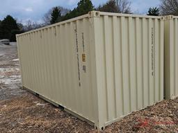 ONE TRIP 20' SHIPPING CONTAINER