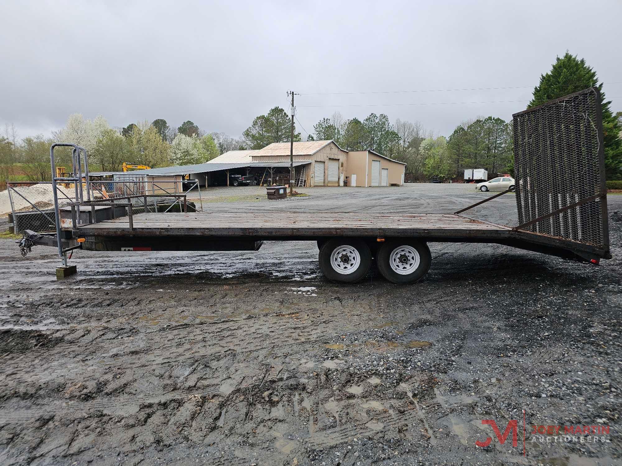 2007 O'DELL MANUFACTURING 24' DECK OVER TAG TRAILER