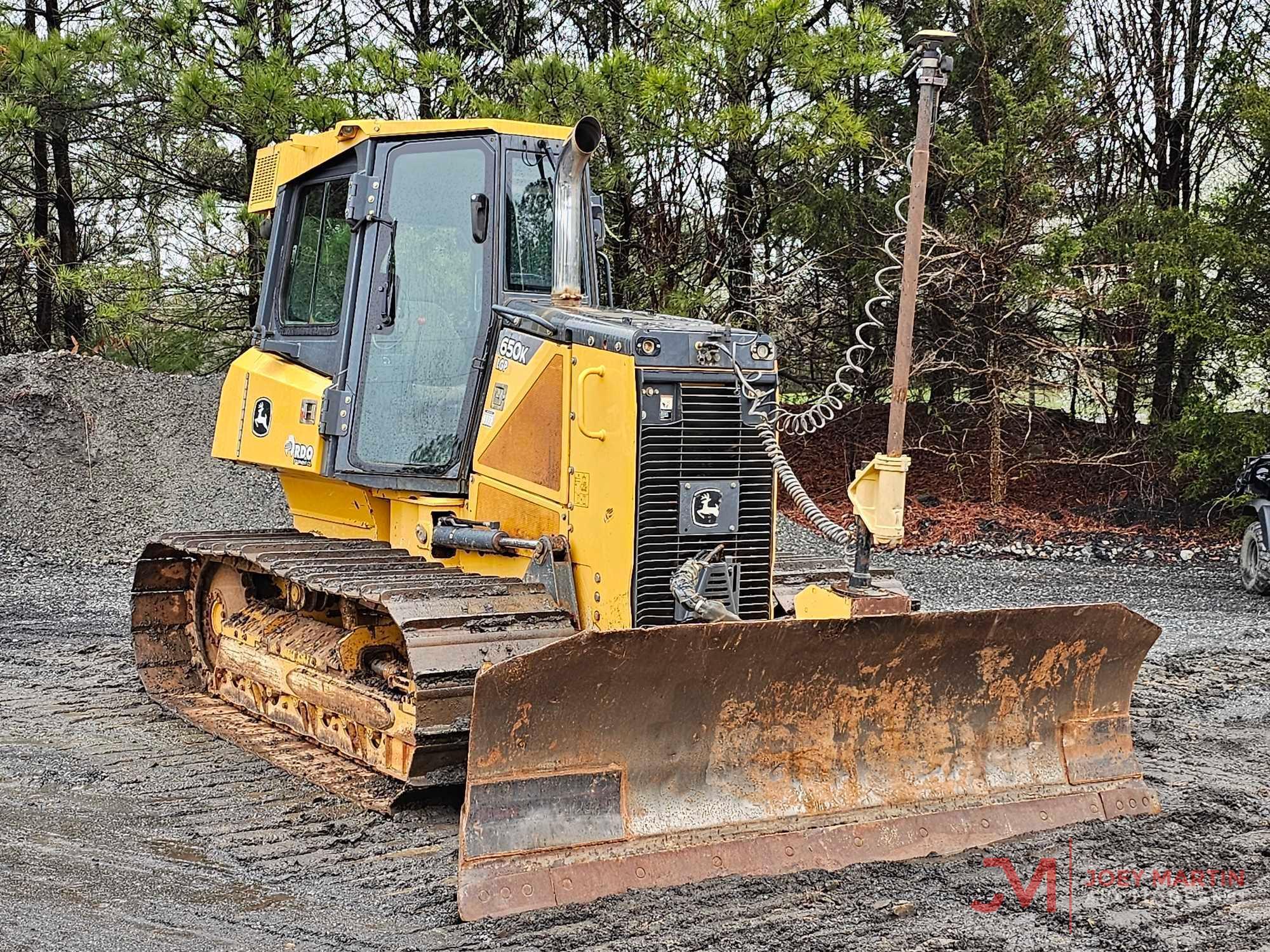 2016 DEERE 650K CRAWLER DOZER