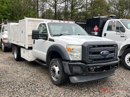 2015 FORD F550 SUPER DUTY FUEL AND LUBE TRUCK