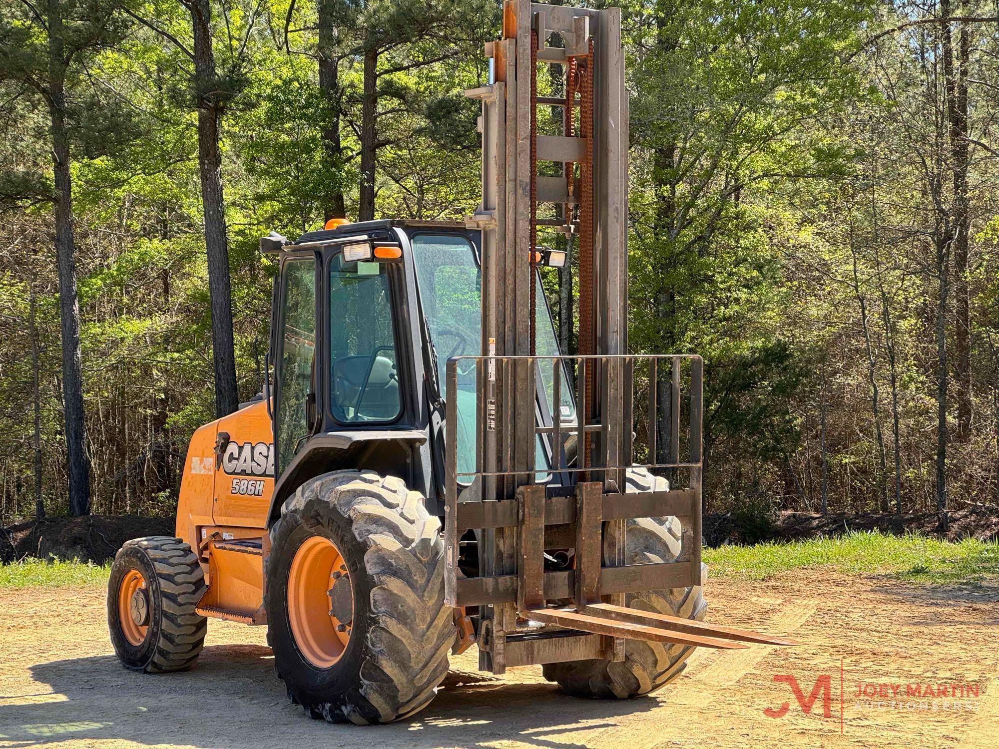 2016 CASE 586H ROUGH TERRAIN FORKLIFT