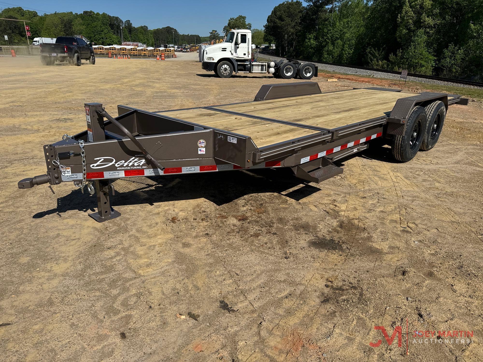 NEW 2024 DELTA 20' TILT DECK TRAILER