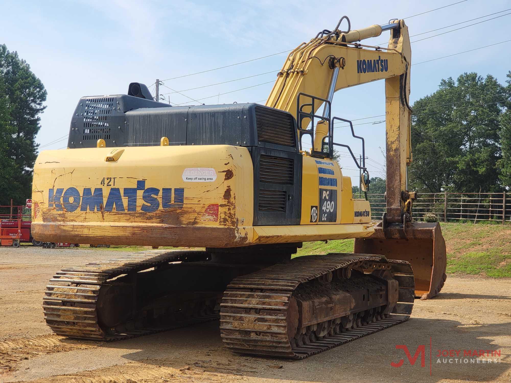 2016 KOMATSU PC490LC-11 HYDRAULIC EXCAVATOR