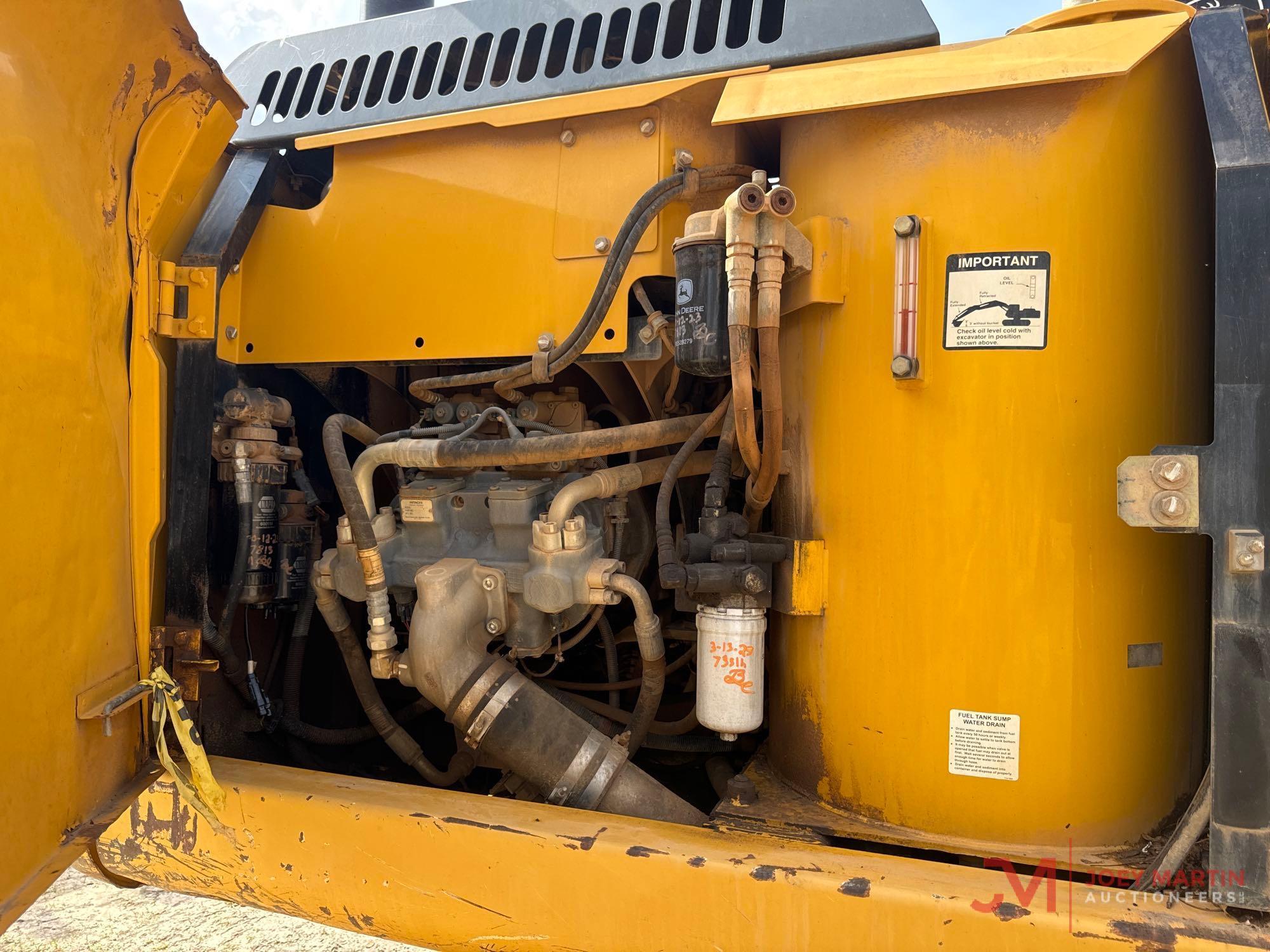 2014 DEERE 160 HYDRAULIC EXCAVATOR