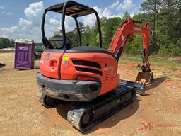 2017 KUBOTA KX040-4 MINI EXCAVATOR