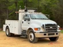 2006 FORD F-750 SUPERDUTY LUBE TRUCK