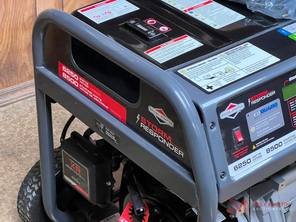 BRIGGS & STRATTON STORM RESPONDER 6250 WATT ROLL AROUND GENERATOR