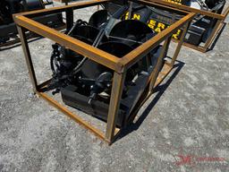 HEVAY DUTY AUGER SKID STEER ATTACHMENT