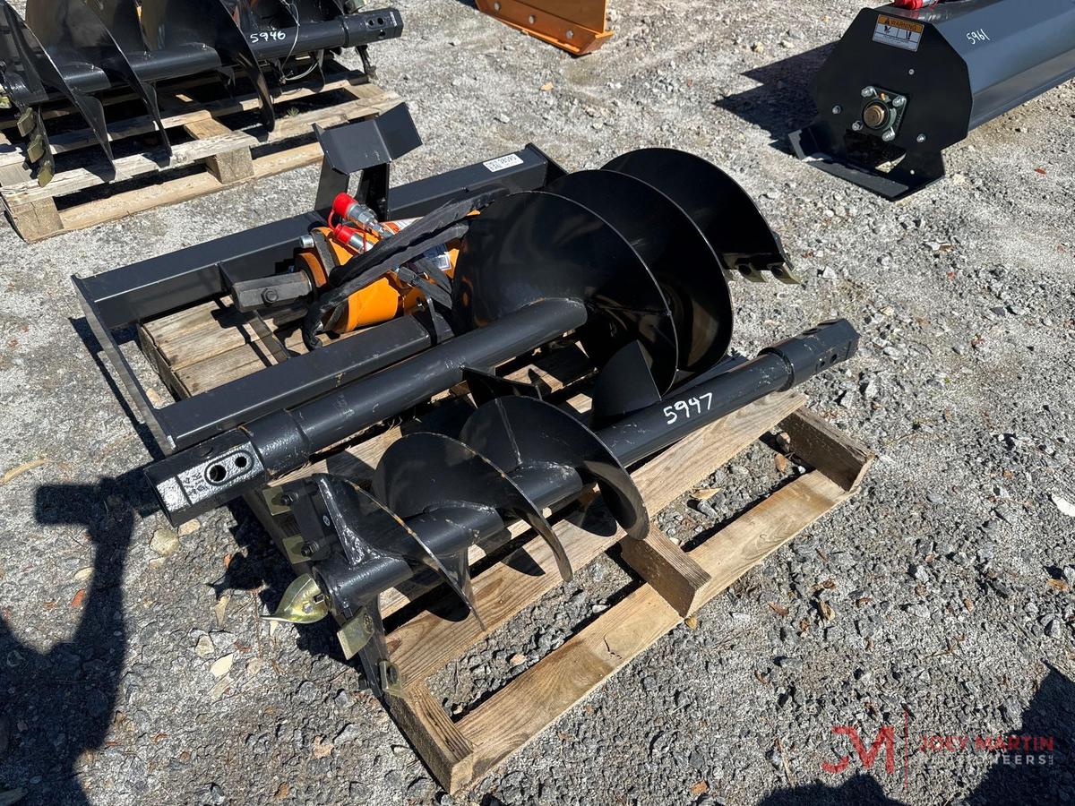 NEW WOLVERINE AUGER SKID STEER ATTACHMENT