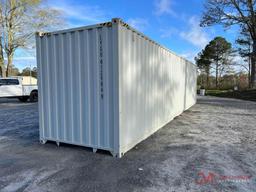 NEW 1-TRIP 40' SHIPPING CONTAINER, 4 SIDE DOORS