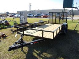 2017 Clay's 6'4X16 Tandem Axle Trailer