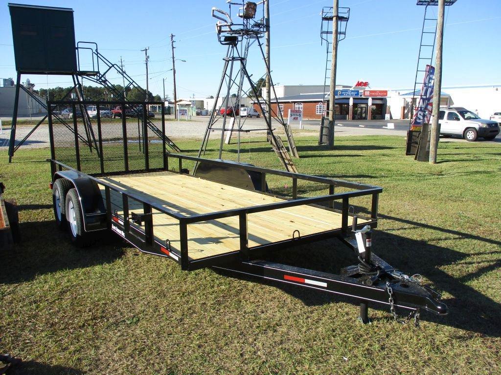 2017 Clay's 6'4X16 Tandem Axle Trailer