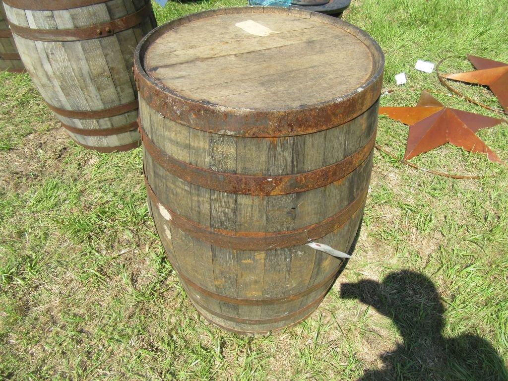 Oak Whiskey Barrel