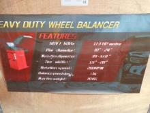 (0206)  Heavy Duty Wheel Balancer