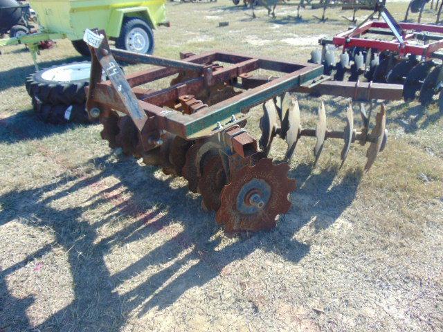 6 FOOT 3PT HARROW 20" DISC