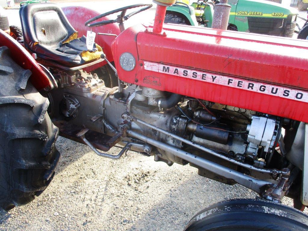 ABSOLUTE MASSRY FERGUSON 135 TRACTOR,