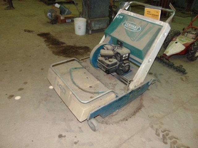 TENNANT GAS POWERED SWEEPER