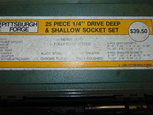 PITTSBURGH FORGE 3/8" DRIVE,