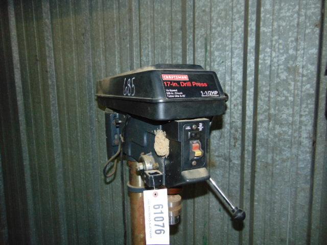 CRAFTSMAN 17" DRILL PRESS,