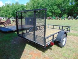 5X10 FOOT TRAILER WITH,