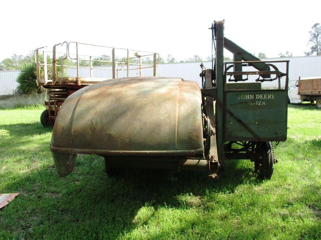 JOHN DEERE NO 12 A PULL TYPE  GRAIN COMBINE,