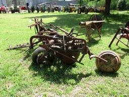 PULL TYPE DISC TILLER W/ FURROW WHEEL & HYDRAULIC LIFT