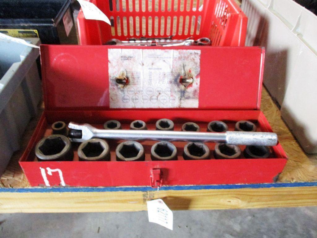 1" DRIVE SOCKET SET