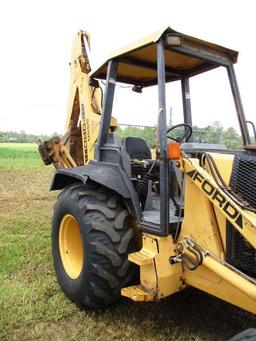 FORD 555D 4 WHEEL DRIVE BACK HOE,
