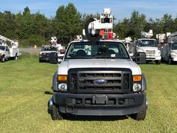 2008 FORD F-550 BUCKET TRUCK,