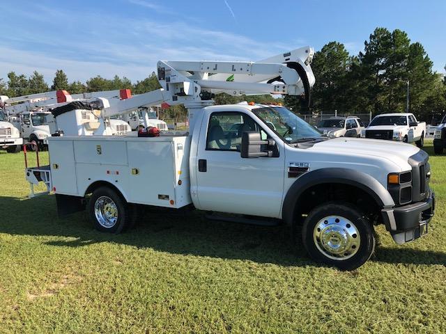 2008 FORD F-550 BUCKET TRUCK,