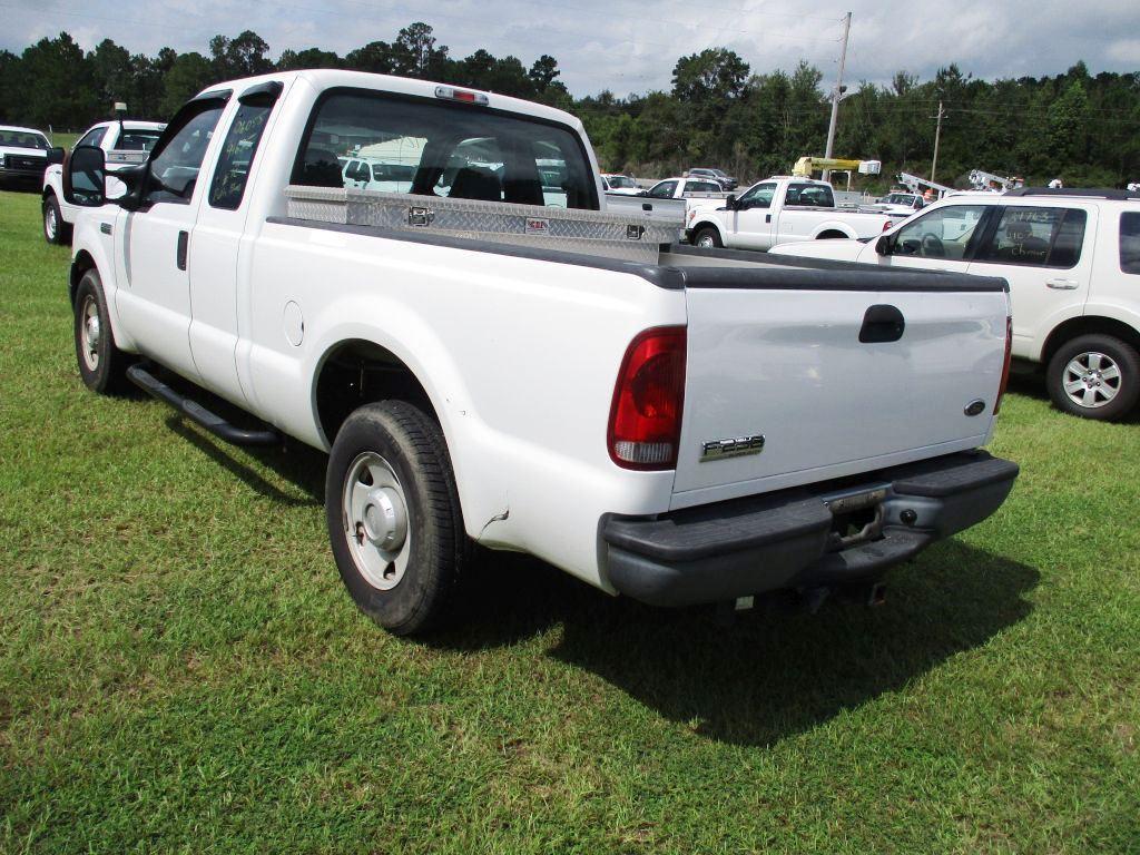 2006 FORD F-250 EXTENDED CAB SUPER DUTY,