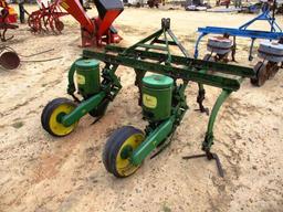 JOHN DEERE 71 2 ROW PLANTER ON CULT FRAME