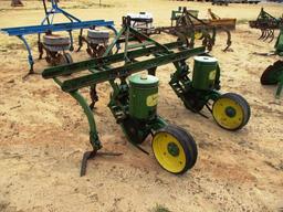 JOHN DEERE 71 2 ROW PLANTER ON CULT FRAME