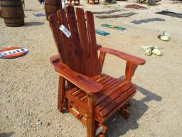 CEDAR GLIDER ROCKER CHAIR