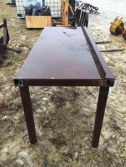 STEEL WORK TABLE,