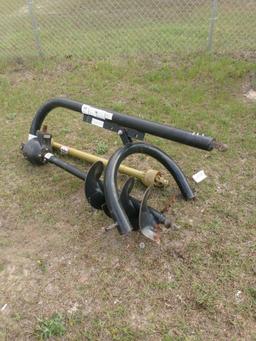 3PT HITCH AUGER WITH 12" BIT AND DRIVE SHAFT