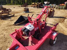 1132- CLASSEN SCHV-18 SOD CUTTER & TRAILER,